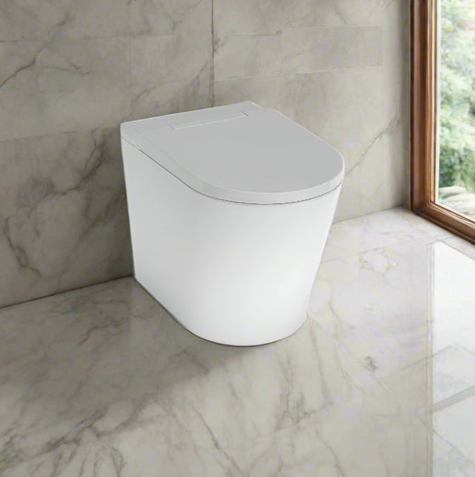 Toyoma - Japanese Style Back to Wall Shower WC Smart Toilet -3 Year Warranty - Free Delivery* - The Bathroom Quarter