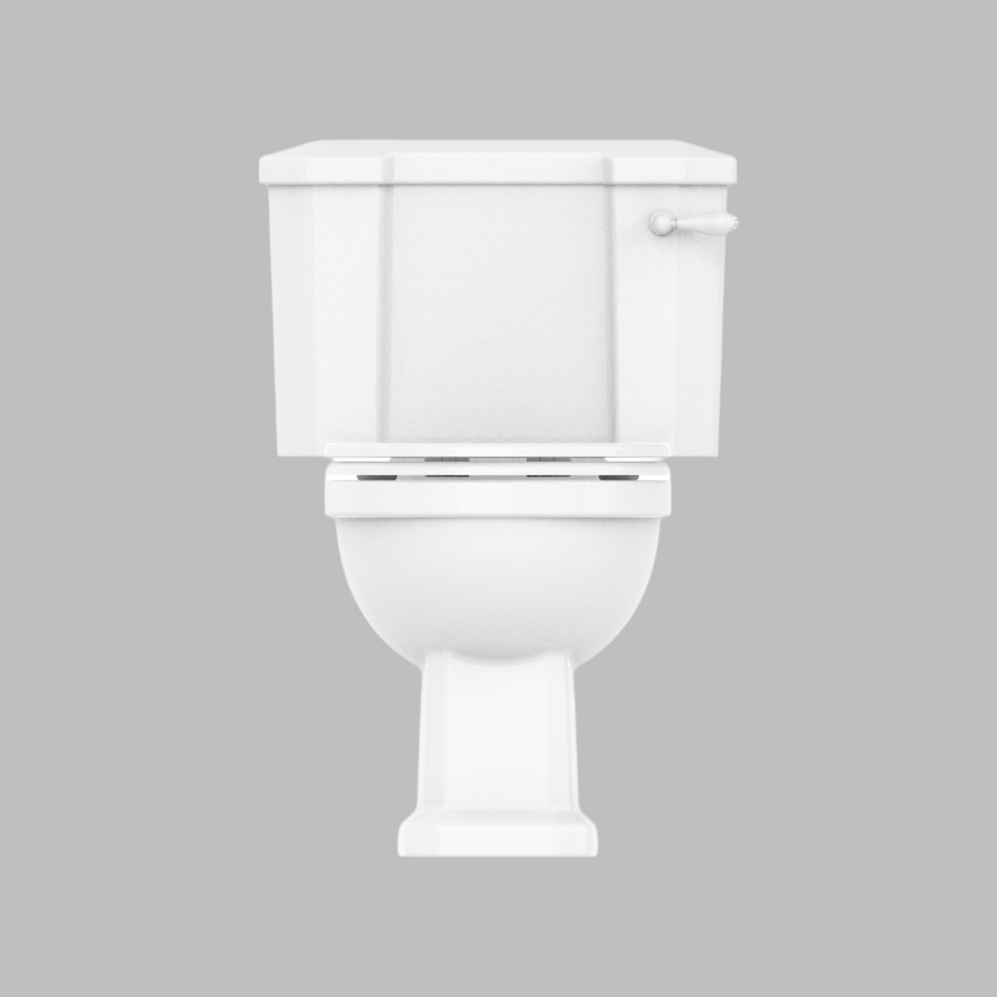 Sloane Traditional Close Coupled Victorian / Edwardian / Art Deco WC Toilet Set - The Bathroom Quarter