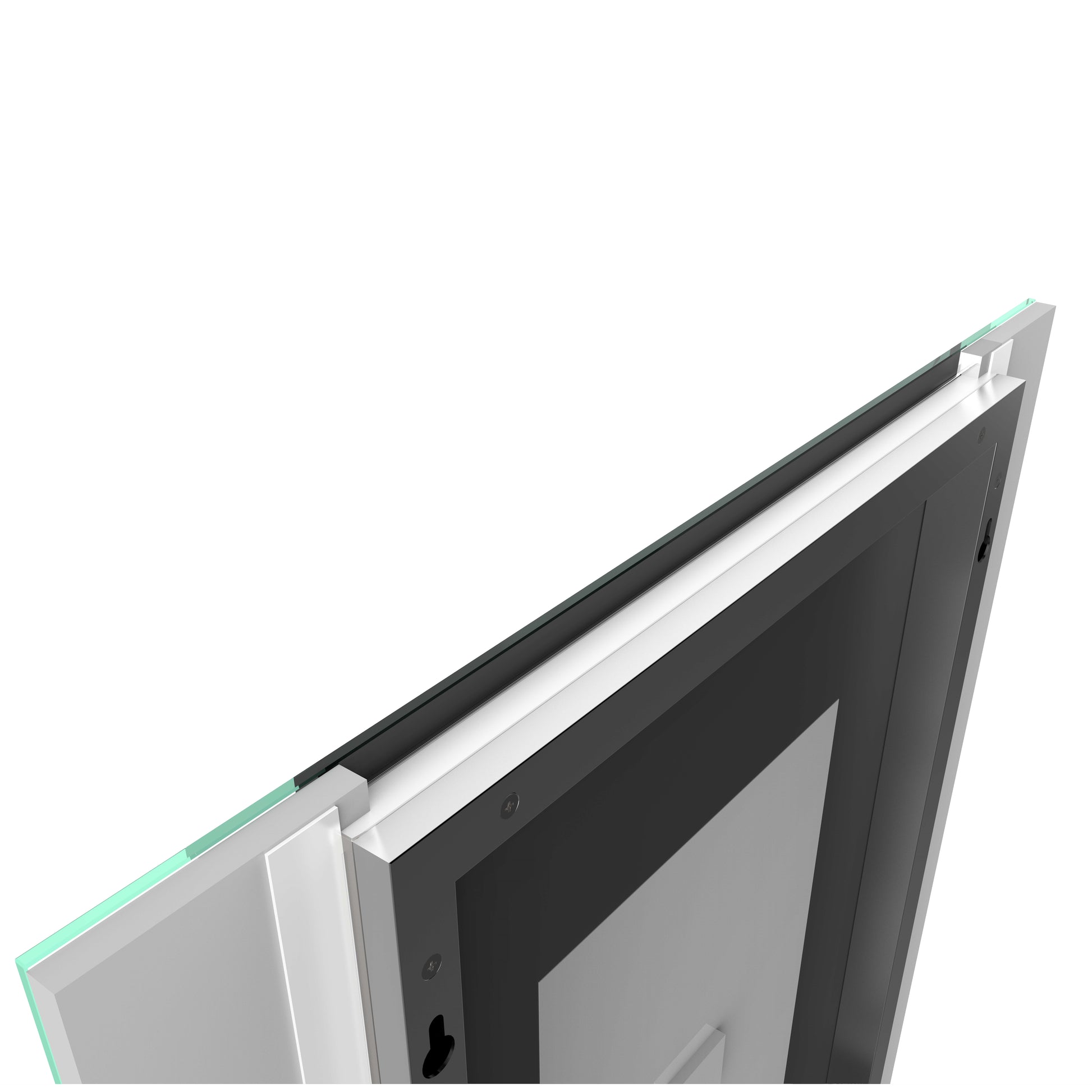 LED Mirror 500 x 700 with Demister | 2 Colour Touch Sense