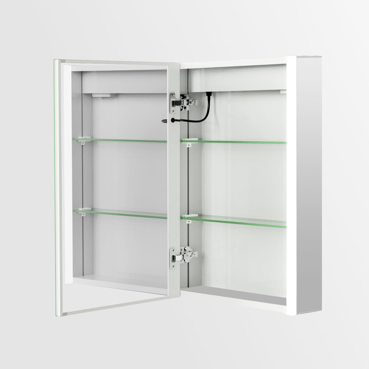 Led Mirror Cabinet 500 X 700 With Demister | Shaver Plug