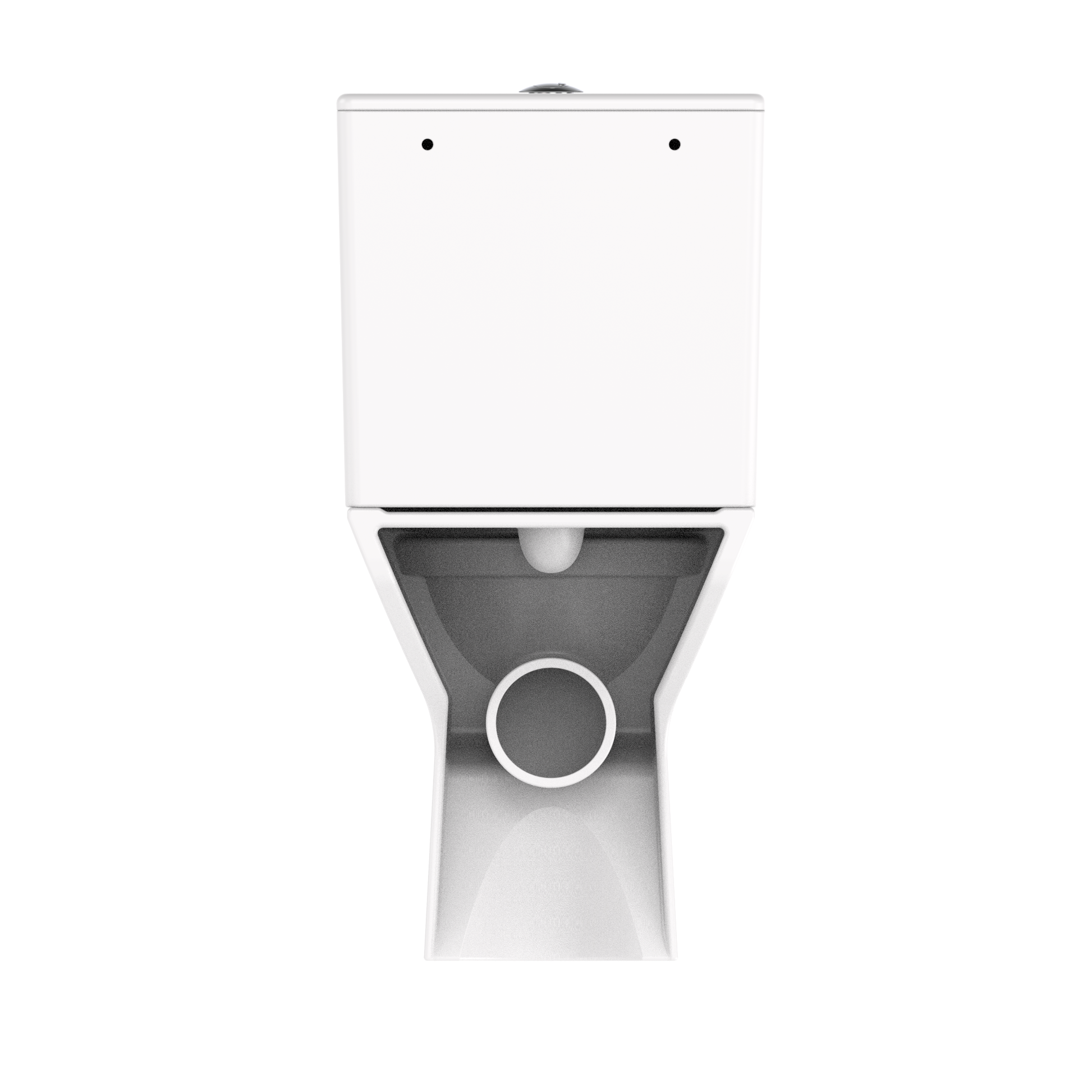 Wallace - Rimless Close Coupled WC Set, Open Back (Short Projection) - The Bathroom Quarter