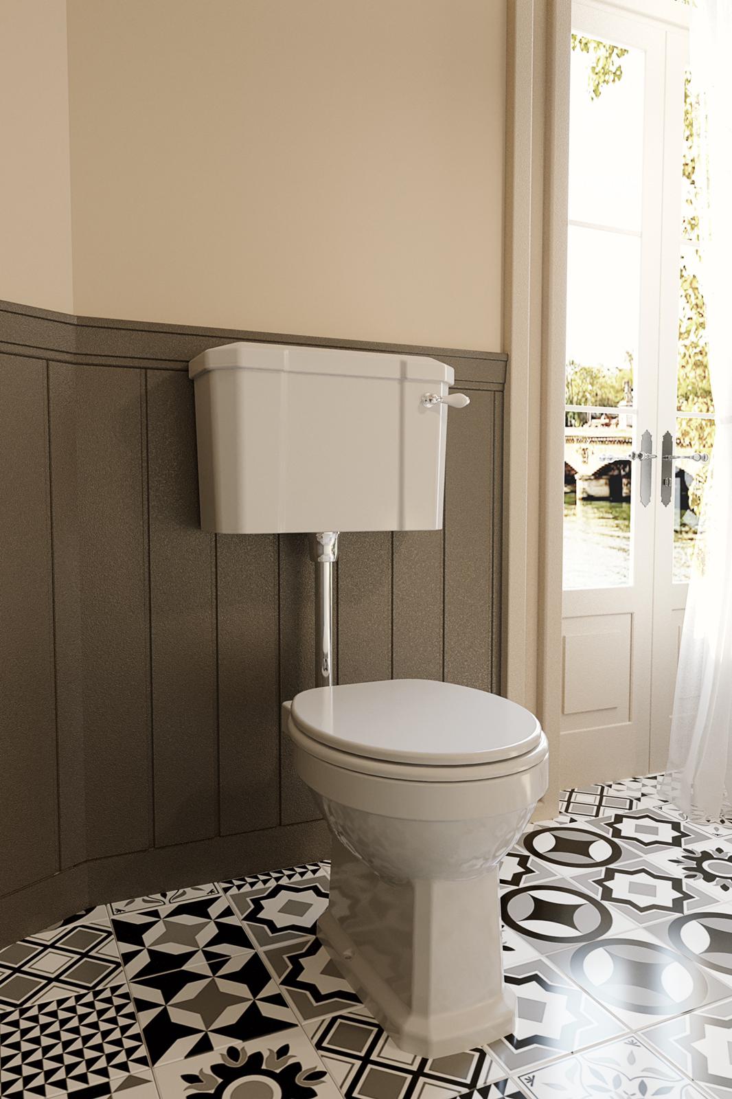 Sloane - Traditional Low Level WC Toilet Set - The Bathroom Quarter