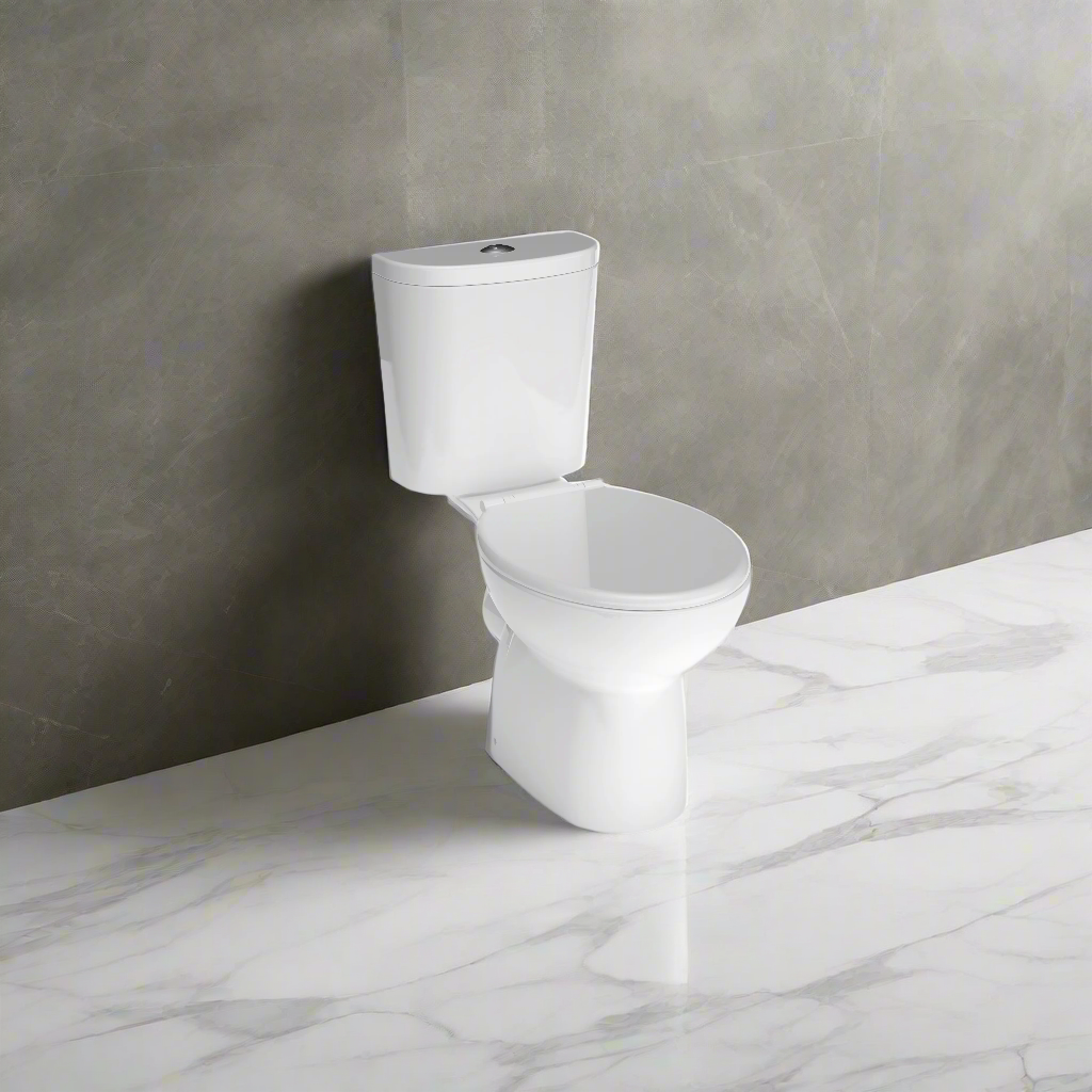 Rimless WC Pan, Cistern, Seat Full Toilet Set - Warwick