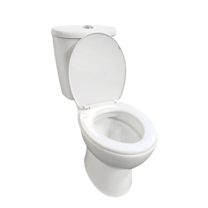 Rimless WC Pan, Cistern, Seat Full Toilet Set - Warwick