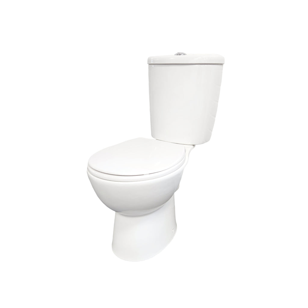 Kontrax Value 4 Piece Bathroom Suite Rimless Toilet Basin Pedestal