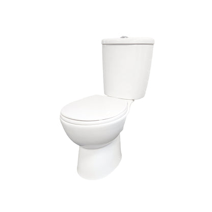 Rimless WC Pan, Cistern, Seat Full Toilet Set - Warwick