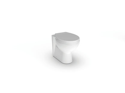 KONTRAX - Back To Wall Toilet Pan with Soft Close Seat