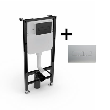 Concealed Cistern Frame with WRAS Approved Pneumatic Cistern Fitting - Warwick