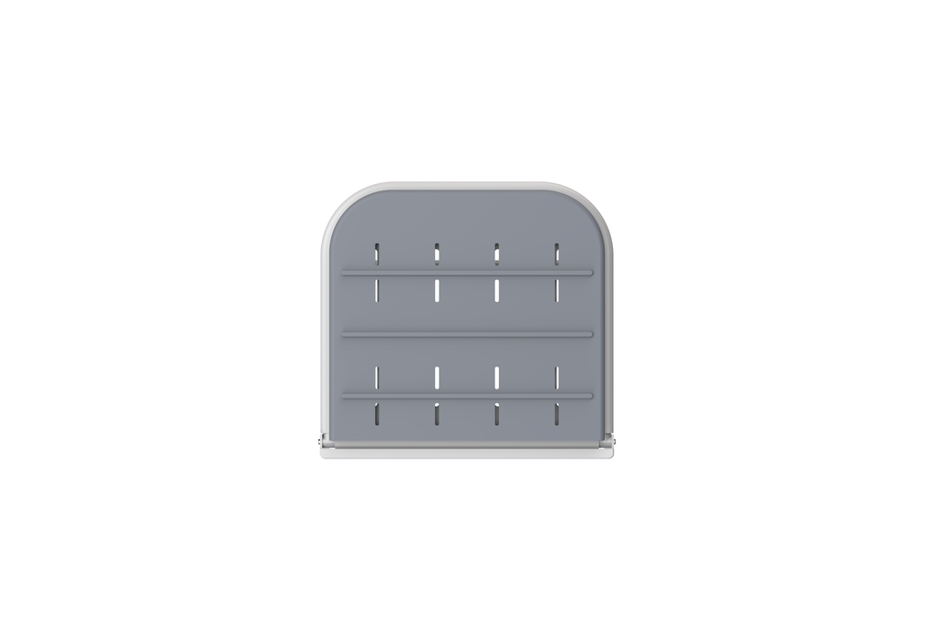 Shower chair with back rest arm and leg Grey - The Bathroom Quarter