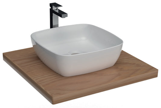 Square Vessel 380mm Counter Top Basin