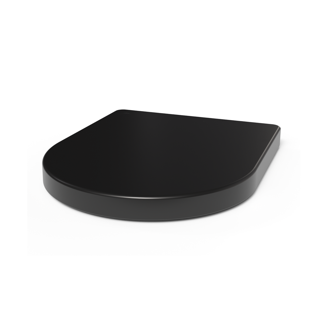 Barford Slow Closed Seat - Black Wrap over Style - The Bathroom Quarter