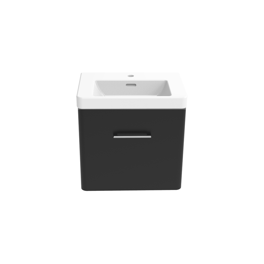 Bathroom Wall Hung Unit with 1 Drawer 600mm Balmorals London Form - The Bathroom Quarter