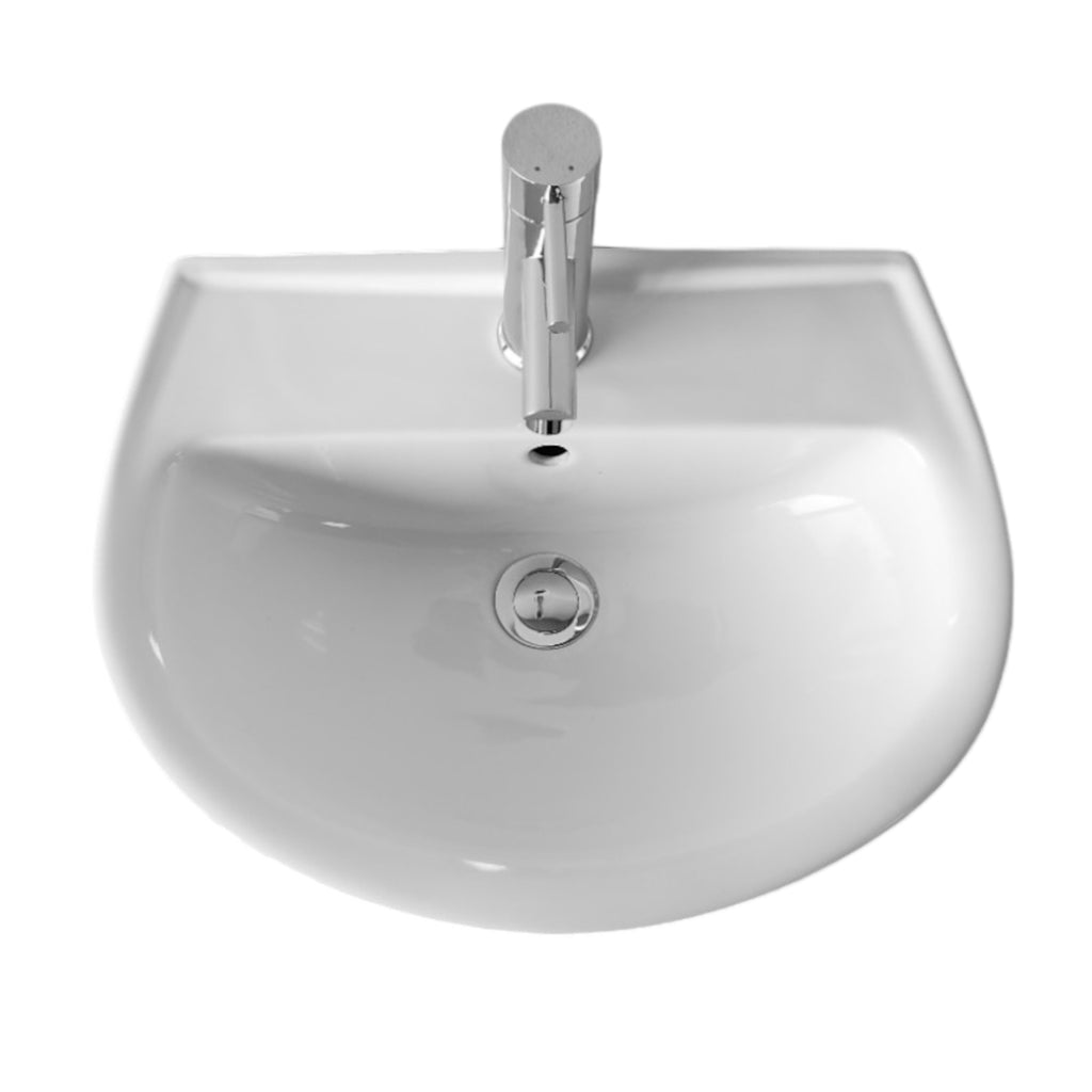 Kontrax Value 4 Piece Bathroom Suite Rimless Toilet Basin Pedestal