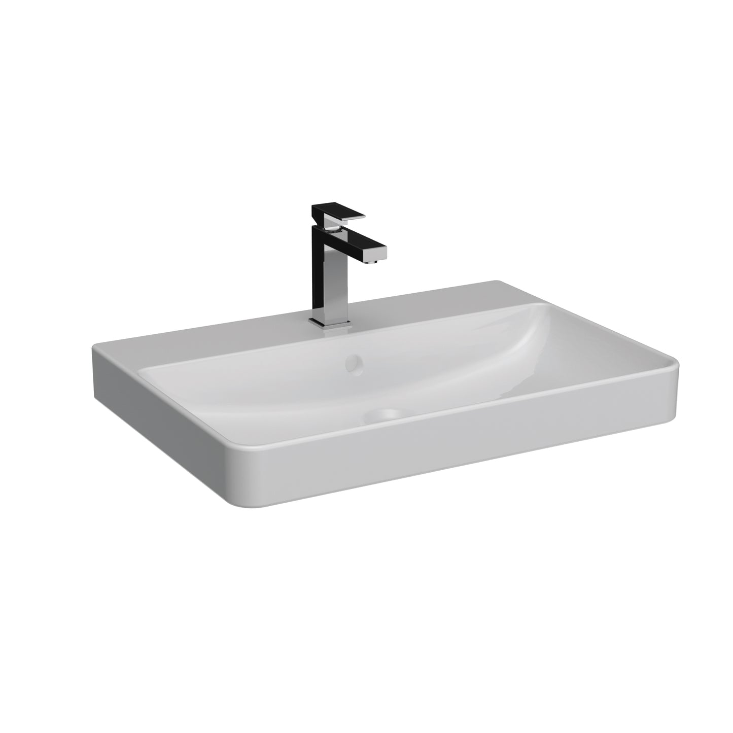 Wallace - 800mm Wash Basin with 1 Tap Hole