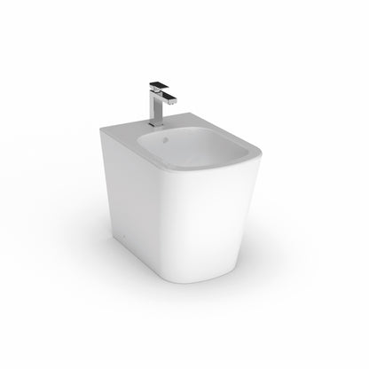 Bidet Freestanding Back to Wall - Unique Square Design - Holme