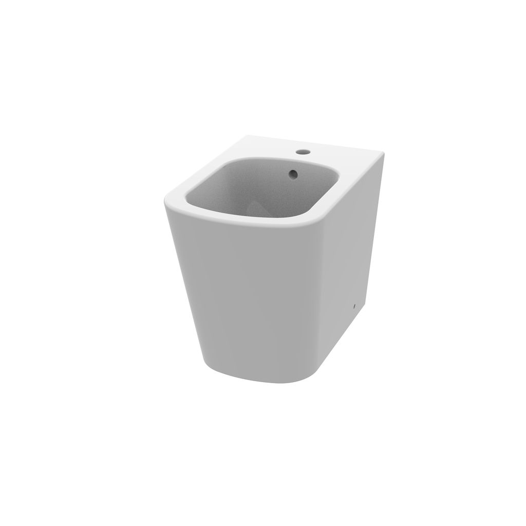 Bidet Freestanding Back to Wall - Unique Square Design - Holme