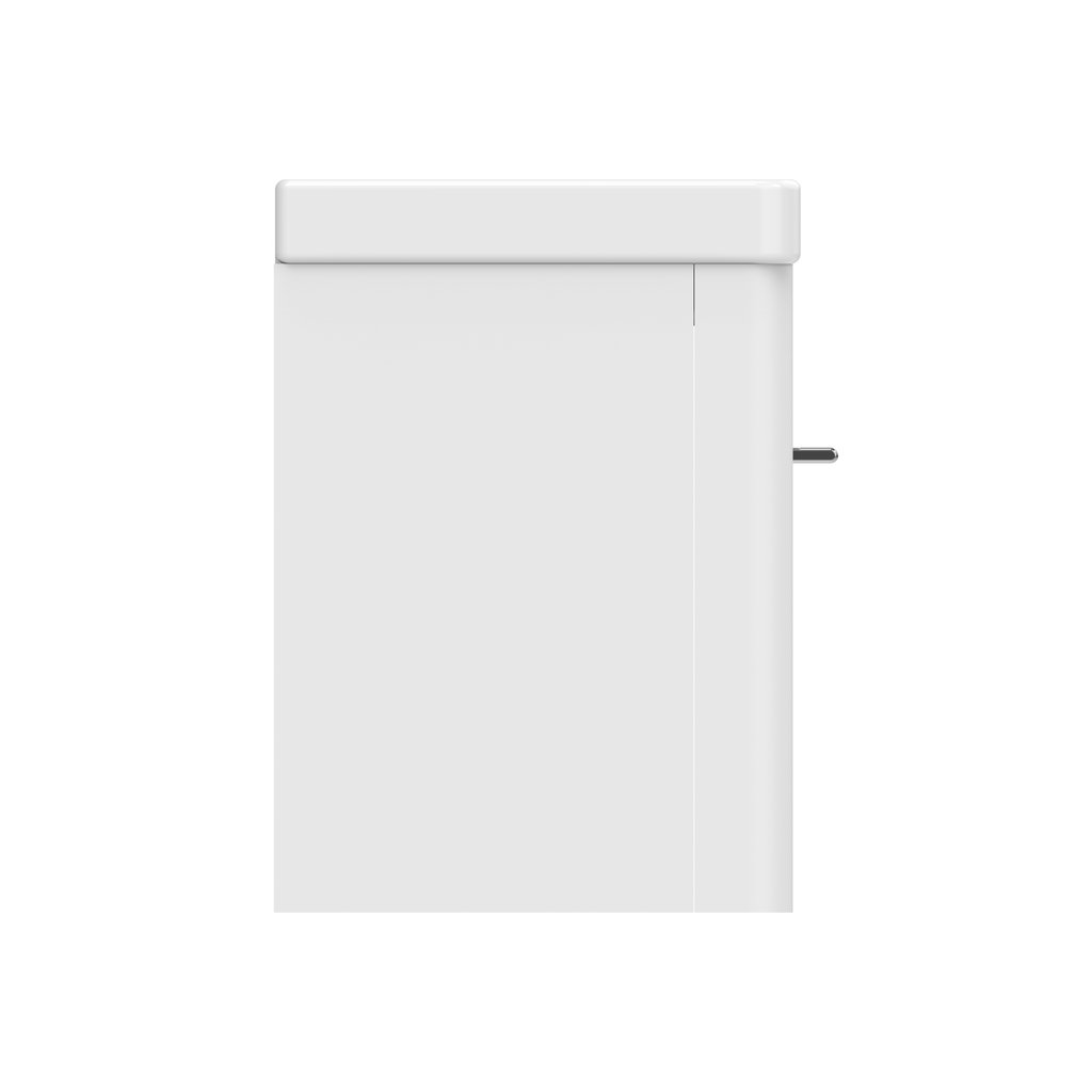 Bathroom 100% Waterproof 1 Drawer Wall Hung Unit With Basin 600mm - Balmorals London Form - The Bathroom Quarter
