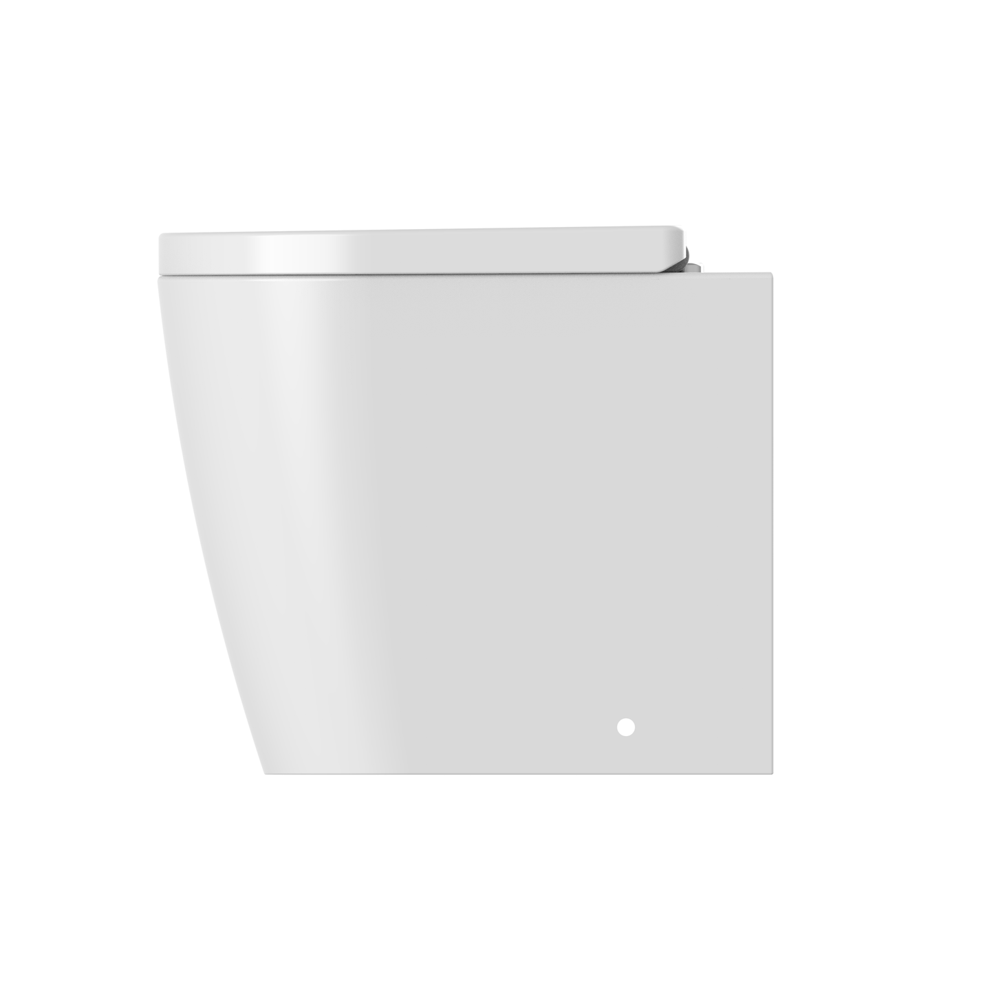 Back To Wall Rimless Pan White Toilet -  Barford