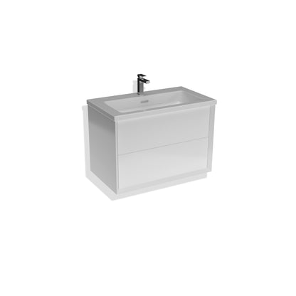 810 Wall Hung or Floor Standing Vanity Unit with Basin Balmorals London