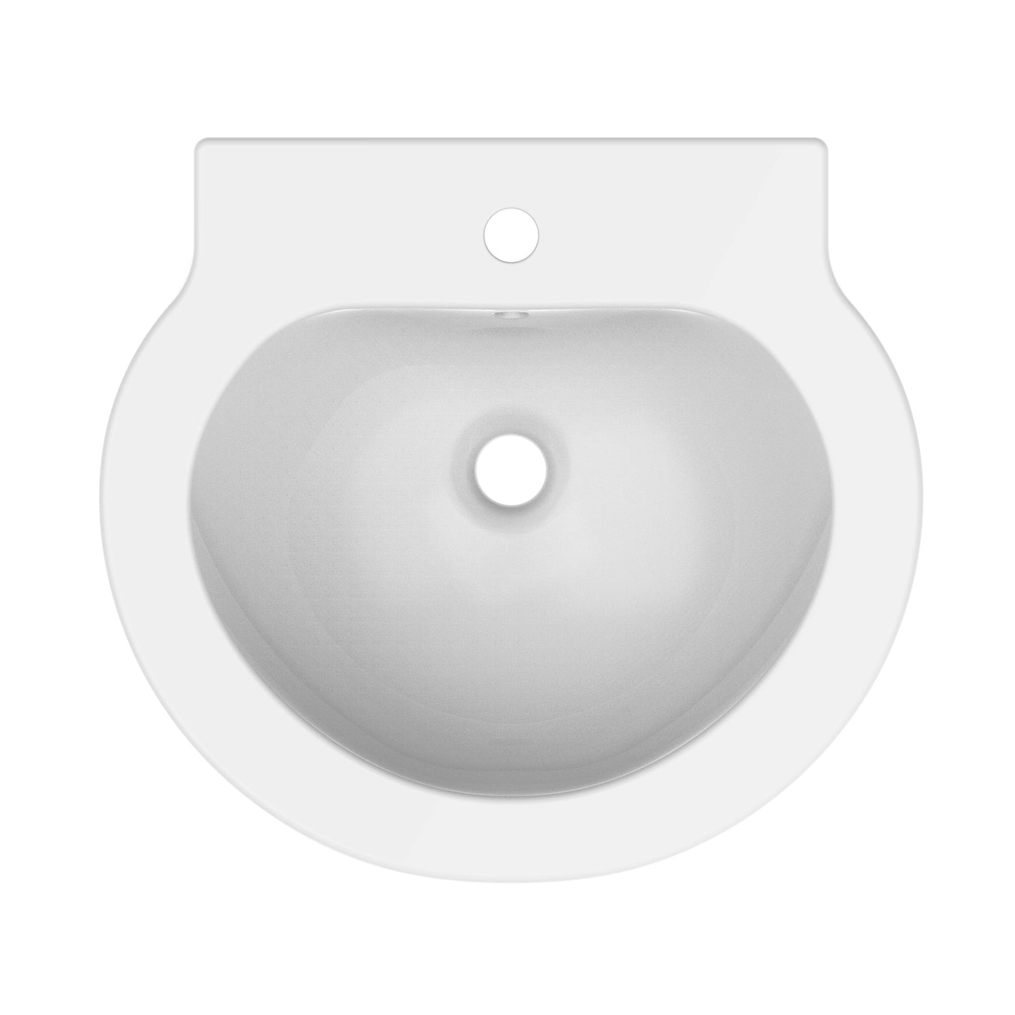 Semi Recessed Basin Sink - 540mm