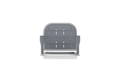 Shower chair with back rest arm and leg Grey