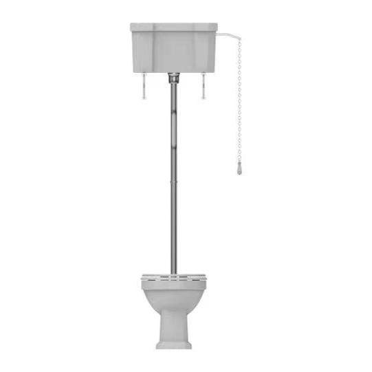High Level WC Traditional Toilet Set
