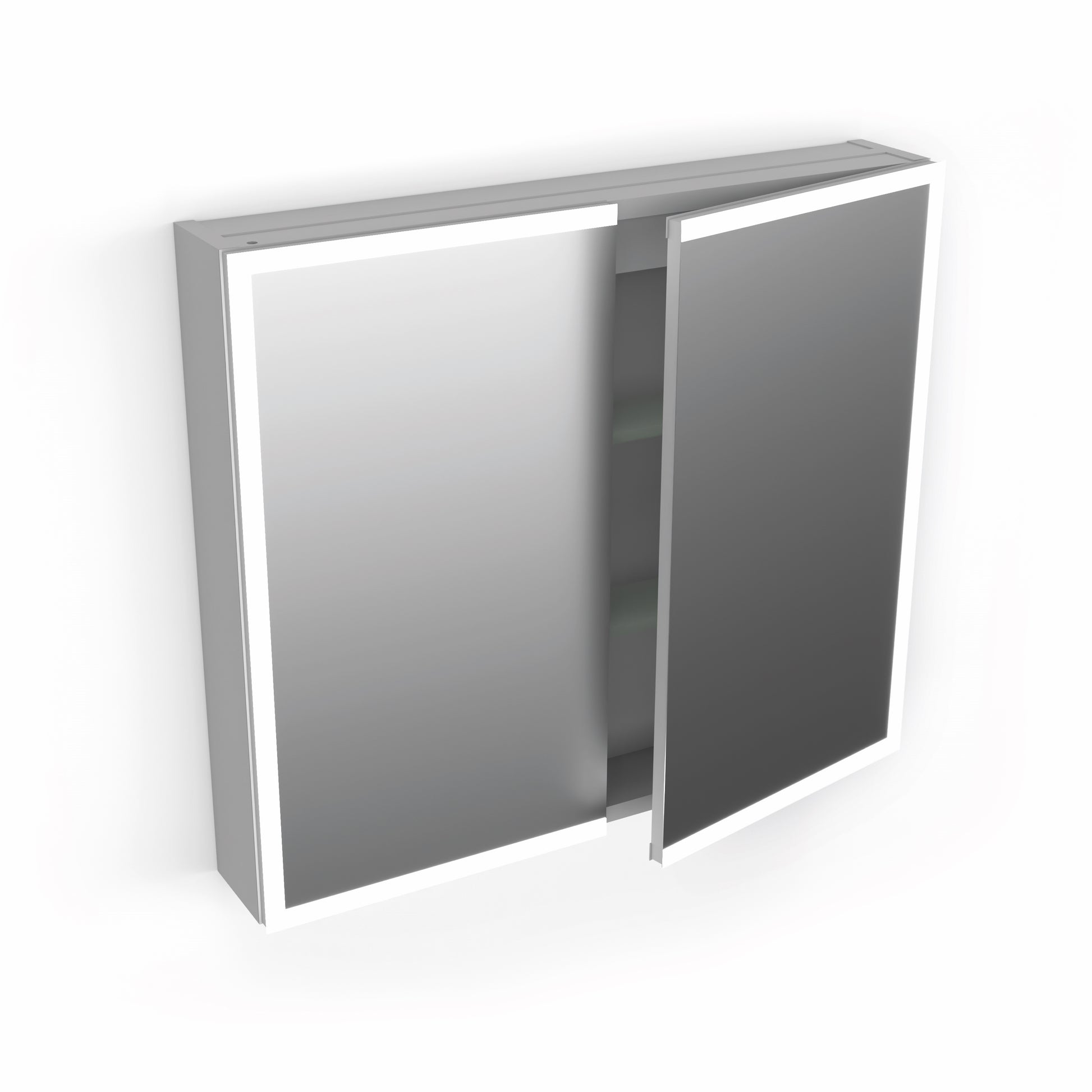 Led Mirror Cabinet 700 X 800 With Demister | Shaver Plug | 2 Colour Touch Sense