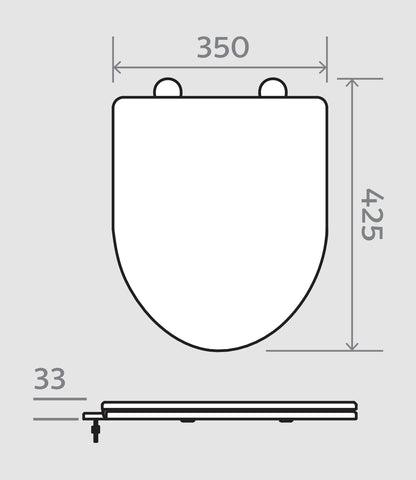 Wallace - Rimless Close Coupled, Comfort Height WC Set (Short Projection)