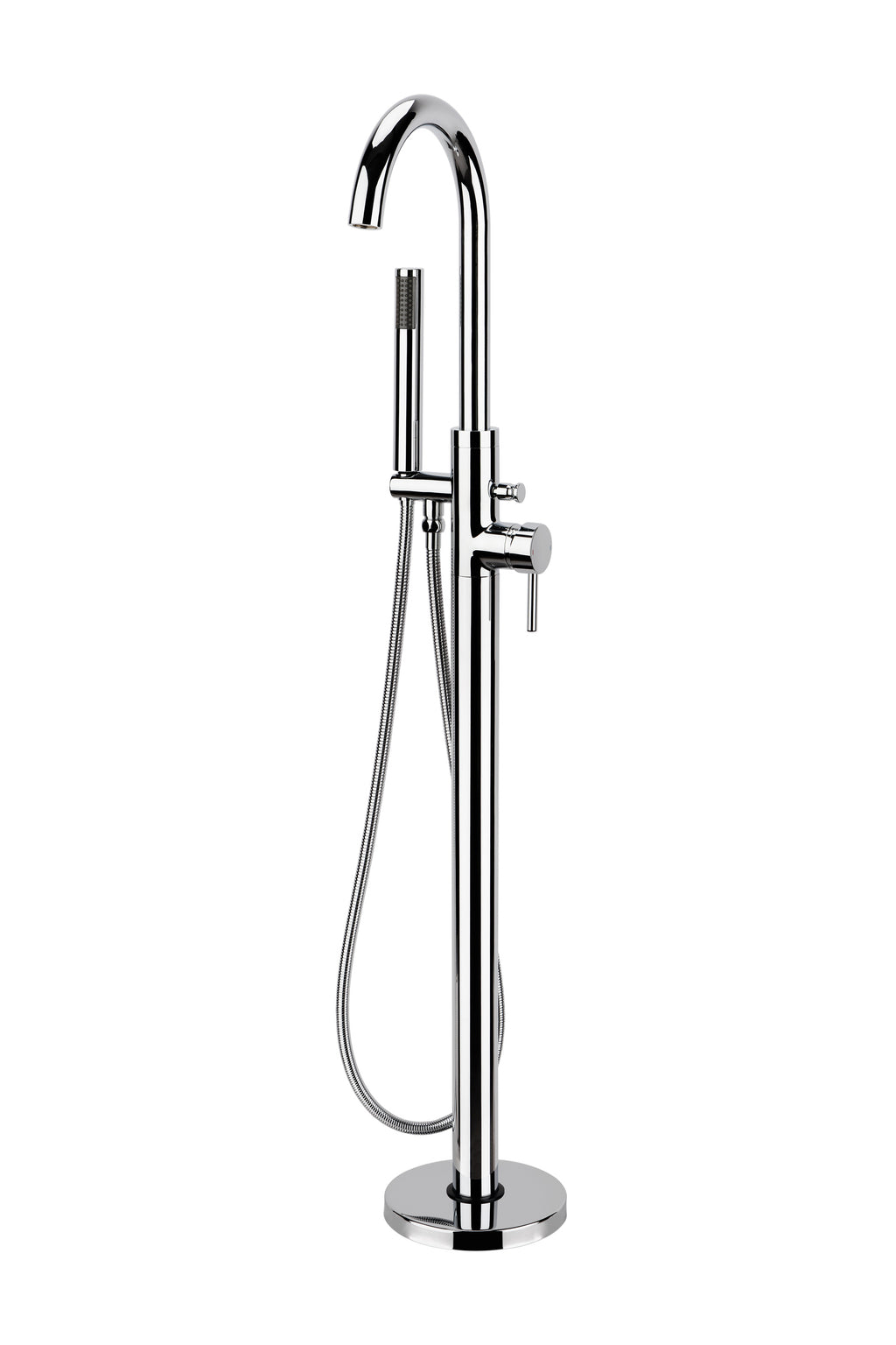 Freestanding 800 x 1800mm Bath and Mixer Bundle White - The Bathroom Quarter