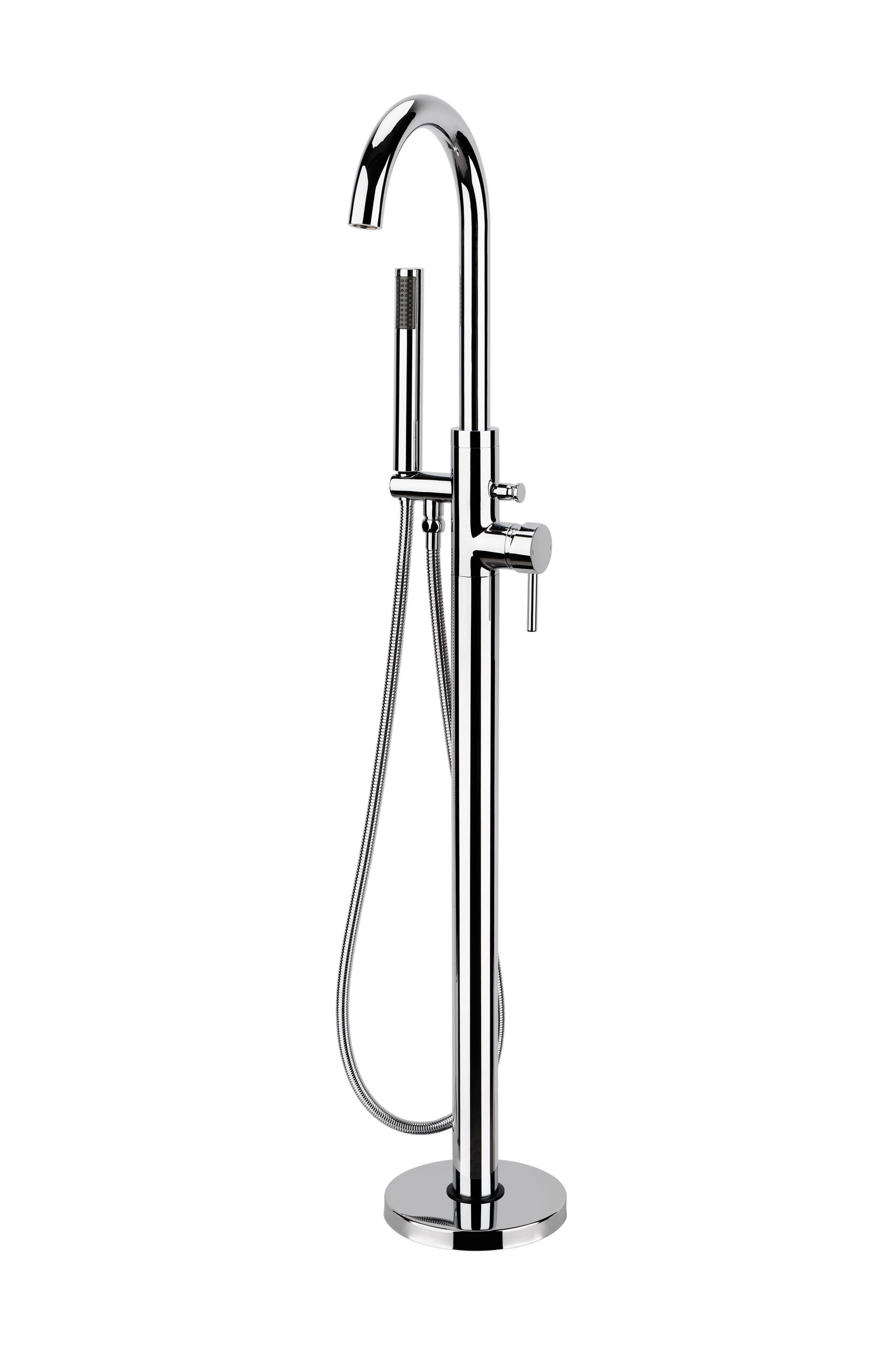 Freestanding 800 x 1800mm Bath and Mixer Bundle White - The Bathroom Quarter