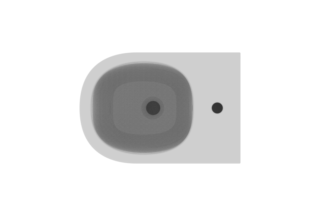 Wall Hung Bidet White - Barford