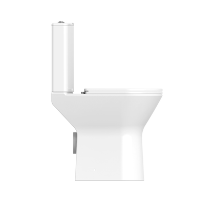 Wallace - Rimless Close Coupled, Comfort Height WC Set (Short Projection)