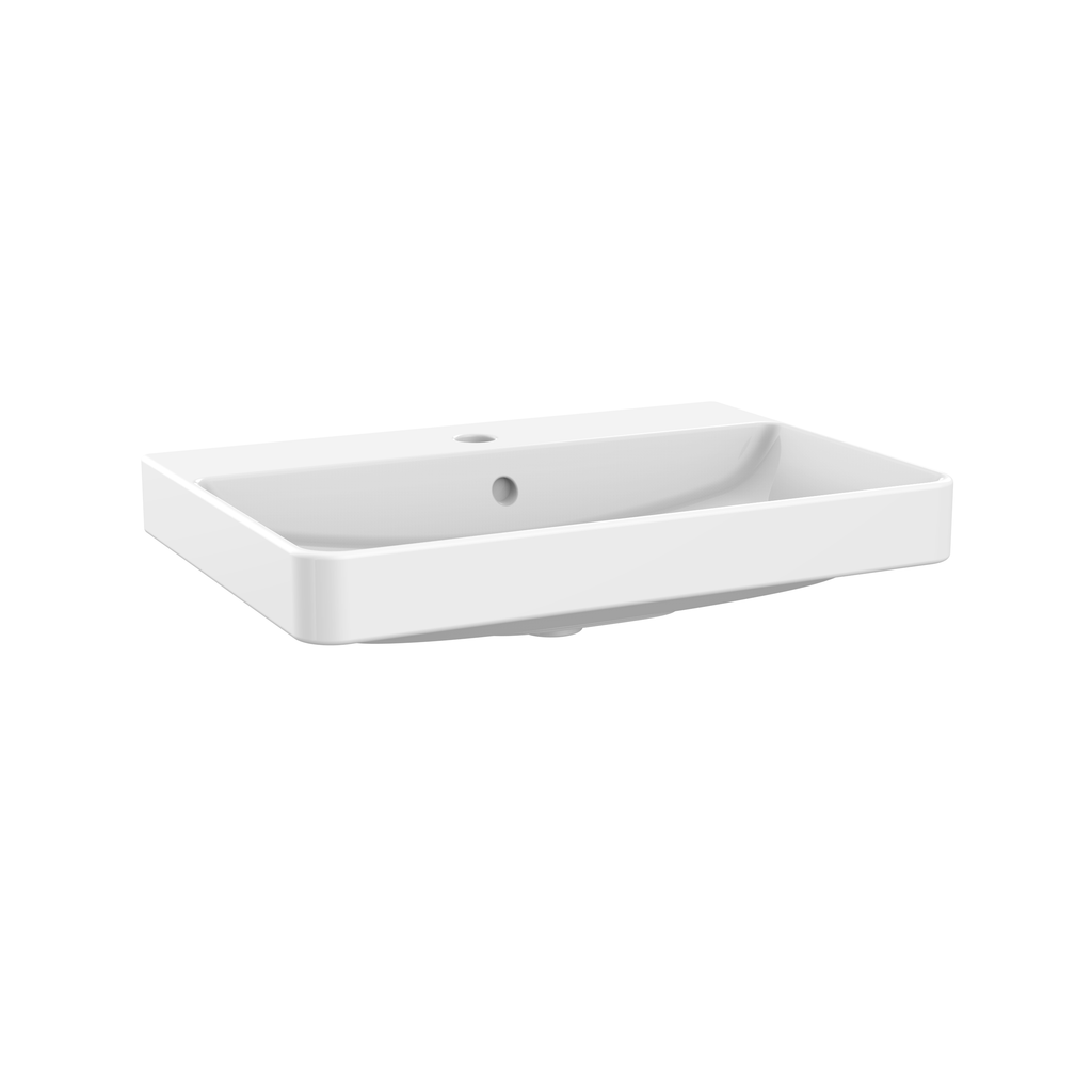 Wallace - 800mm Wash Basin with 1 Tap Hole - The Bathroom Quarter