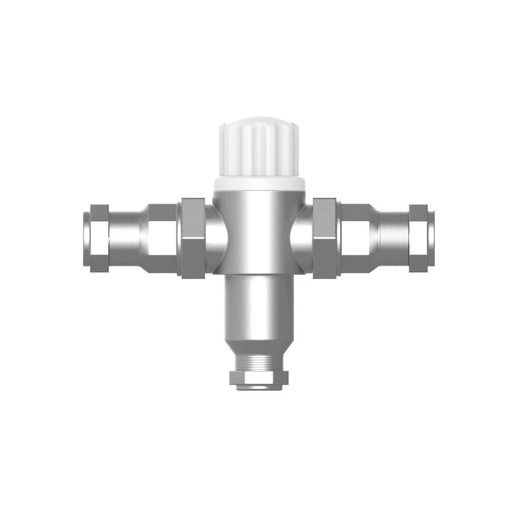 15mm Thermostatic Mixing Valve Doc M Bathroom - WRAS + TMV3 Approved - The Bathroom Quarter
